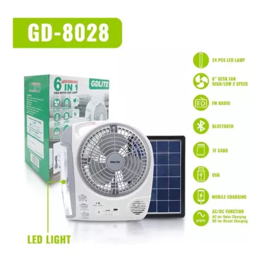 Ventilador , Recargable