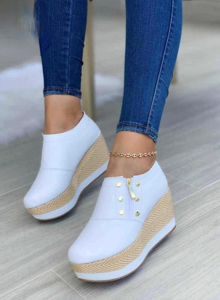 Tacones - Yute Casuales -Dama