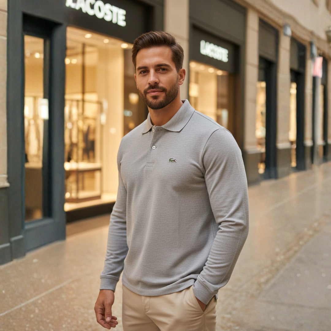 PACK POR 3 BUZO LACOSTE MANGA LARGA