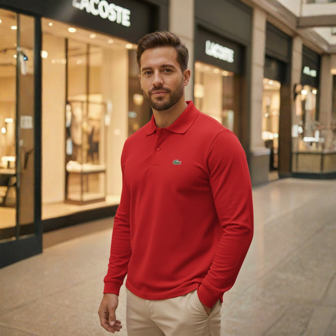 PACK POR 3 BUZO LACOSTE MANGA LARGA